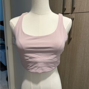 Light Pink Lululemon sports bra